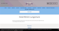 Desktop Screenshot of lungomarehotel.it